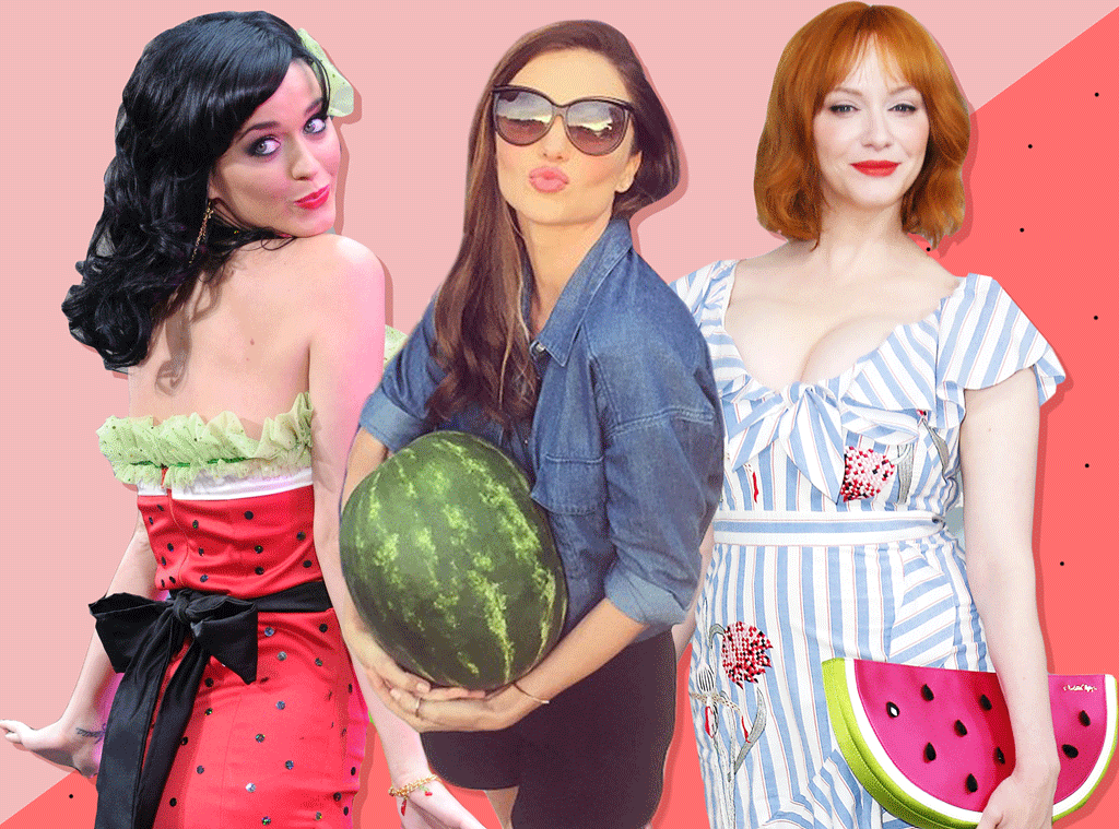 E-Comm: Watermelon Day, Katy Perry, Miranda Kerr, Christina Hendricks E-Comm: Watermelon Day, Katy Perry, Miranda Kerr, Christina Hendricks